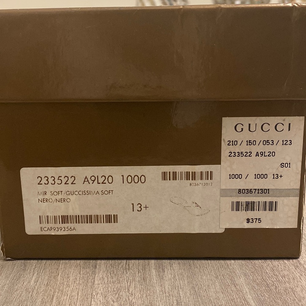Gucci Black Sandal